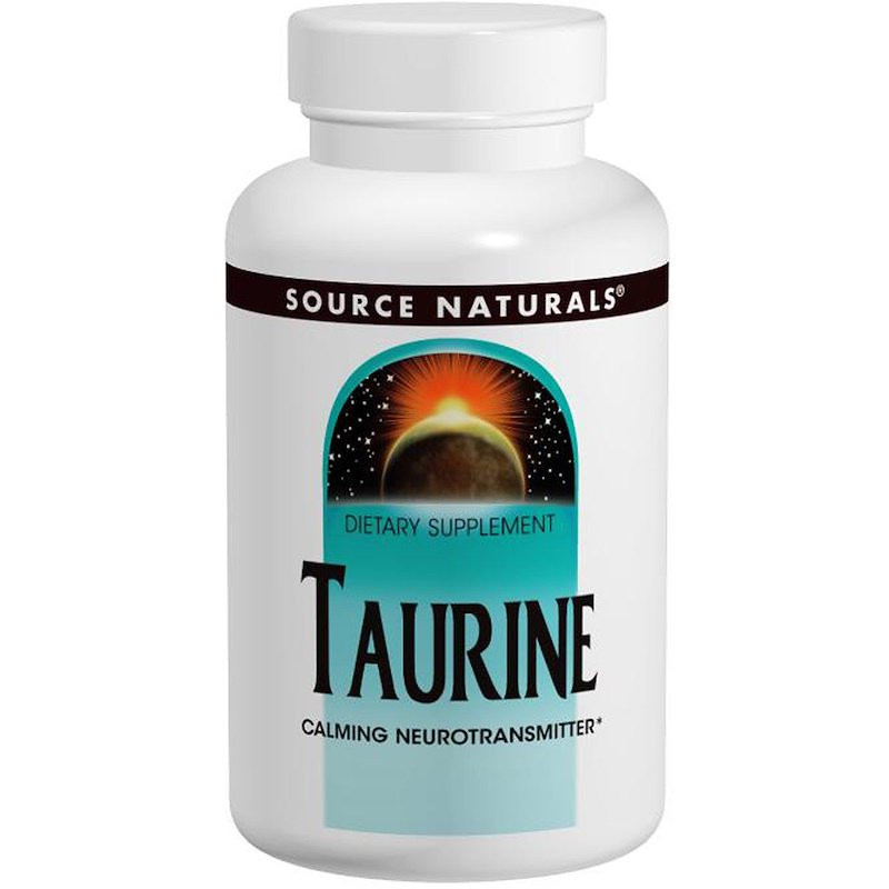 Source Naturals Taurine 500 mg 60 tabs - зображення 1