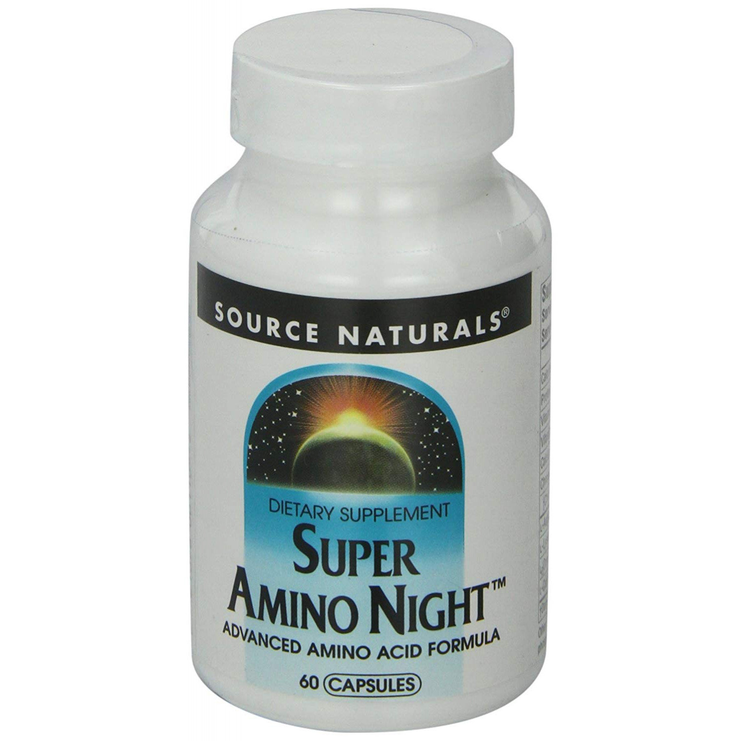 Source Naturals Super Amino Night 60 caps - зображення 1