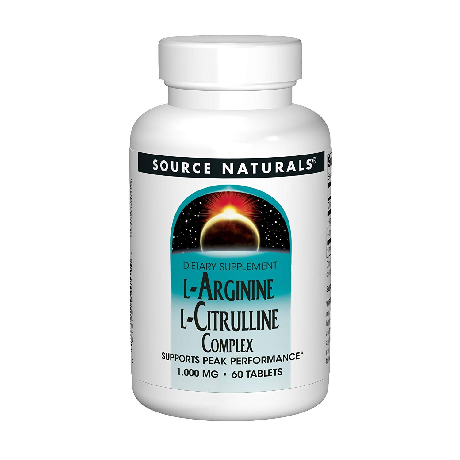 Source Naturals L-Arginine L-Citrulline Complex 60 tabs - зображення 1