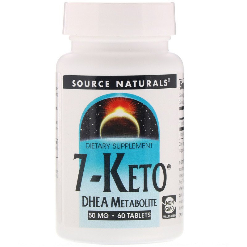 Source Naturals 7-Keto DHEA Metabolite 50 mg 60 tabs - зображення 1