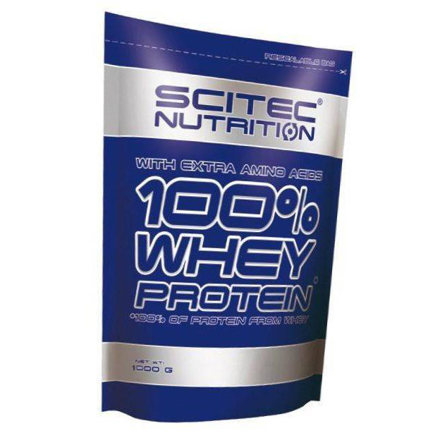 Scitec Nutrition 100% Whey Protein 1000 g /33 servings/ Vanilla - зображення 1