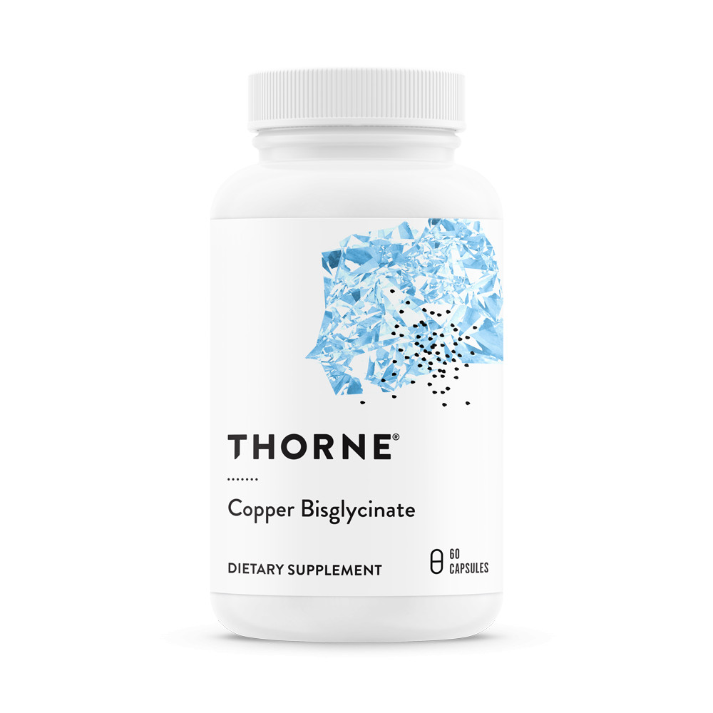 Thorne Copper Bisglycinate 60 caps - зображення 1