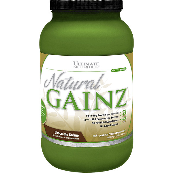 Ultimate Nutrition Natural Gainz 1660 g /15 servings/ Chocolate Creme - зображення 1