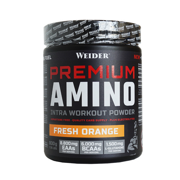 Weider Premium Amino Powder 800 g /20 servings/ Fresh Orange - зображення 1