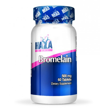 Haya Labs Bromelain 500 mg 60 tabs - зображення 1