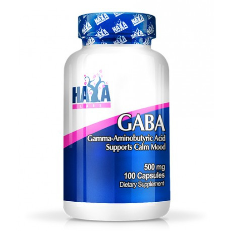 Haya Labs Gaba 500 mg 100 caps - зображення 1
