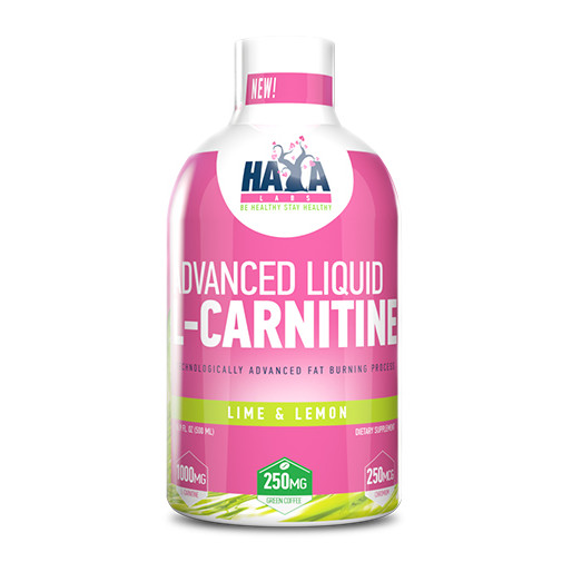 Haya Labs Advanced Liquid L-Carnitine 500 ml /62 servings/ Orange - зображення 1