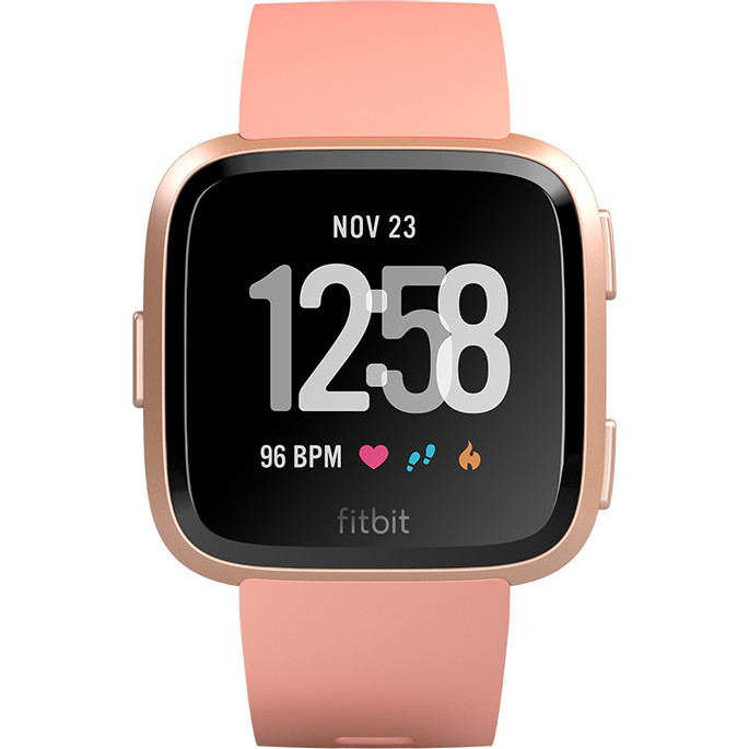 Peach rose gold fitbit sale versa