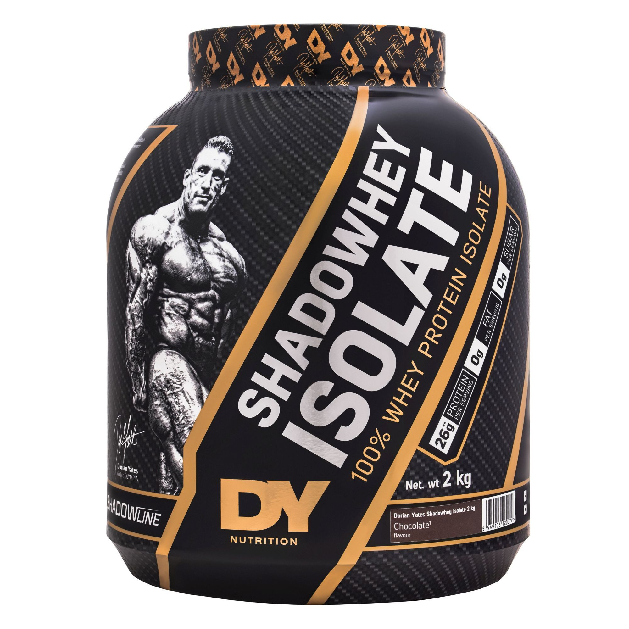 DY Nutrition Whey Protein Shadowhey Isolate 2000 g /66 servings/ Chocolate - зображення 1