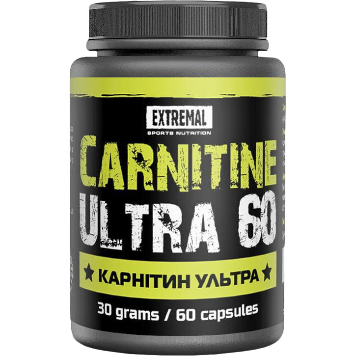 Extremal Carnitine Ultra /Карнітин Ультра/ 60 caps - зображення 1