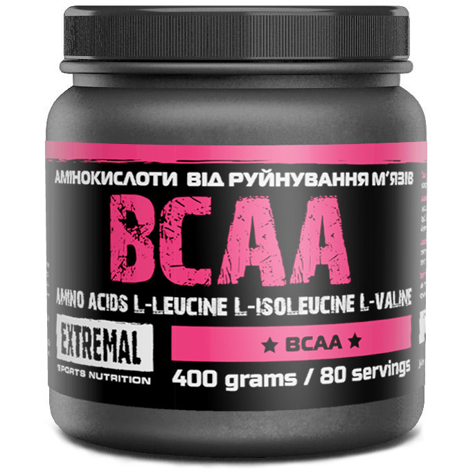 Extremal BCАА Pure 400 g /80 servings/ Натуральный - зображення 1