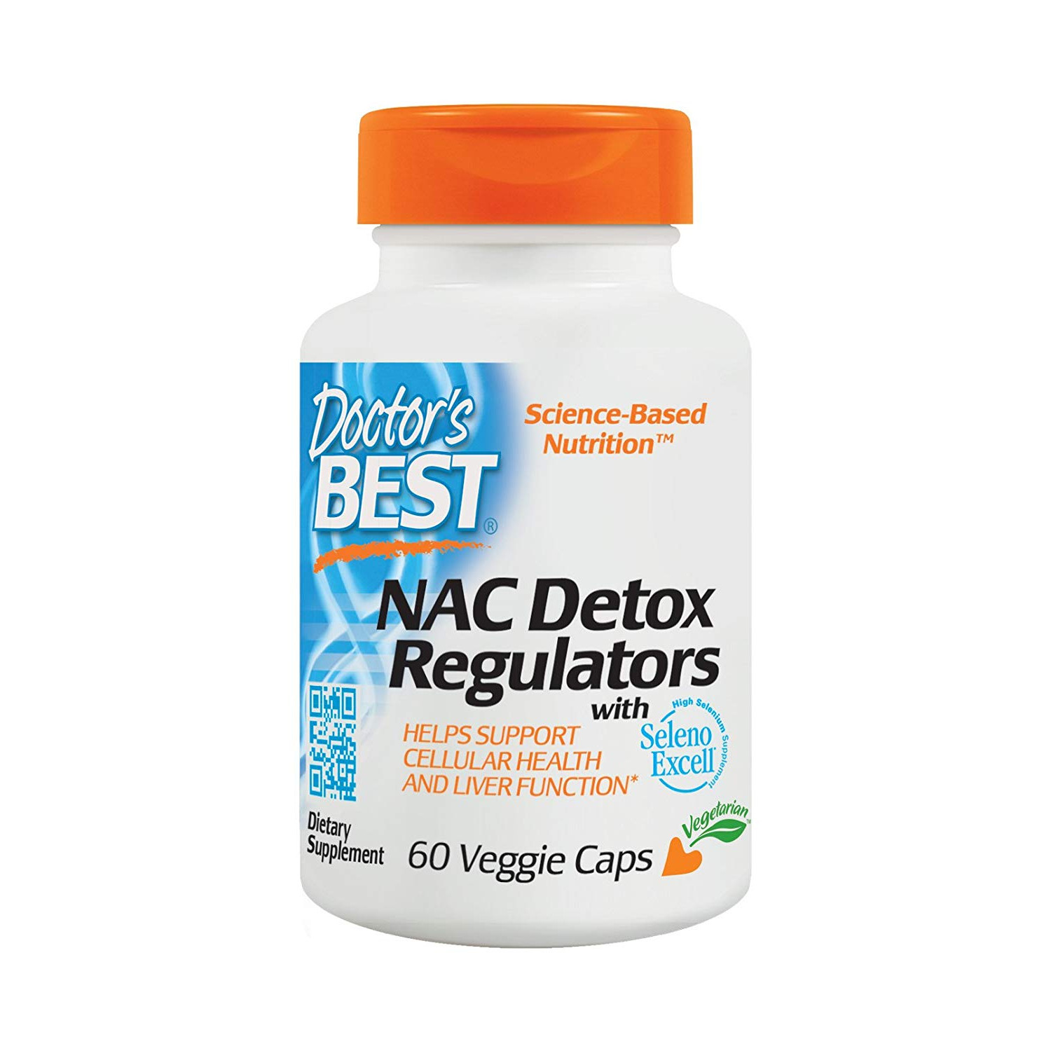 Doctor's Best NAC Detox Regulators 60 caps - зображення 1