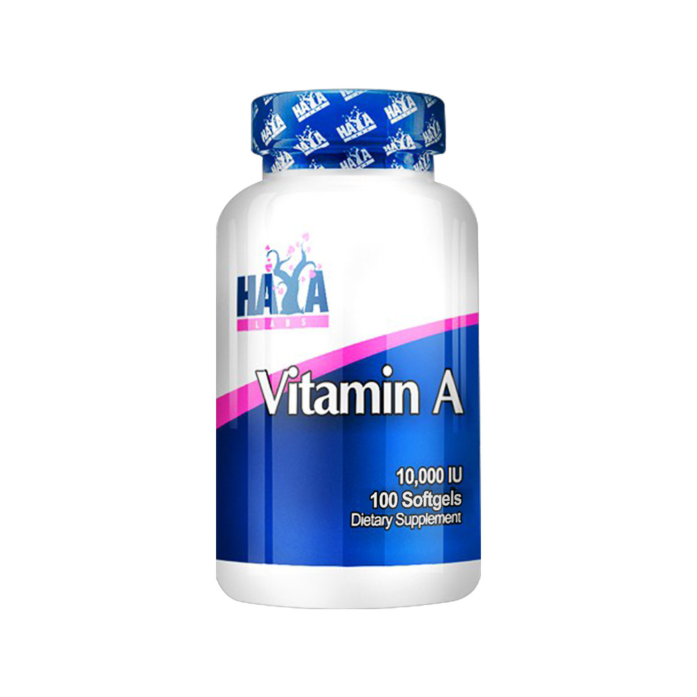 Haya Labs Vitamin A 10,000 IU 100 caps - зображення 1