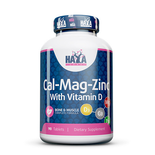 Haya Labs Calcium Magnesium & Zinc with Vitamin D 90 tabs - зображення 1