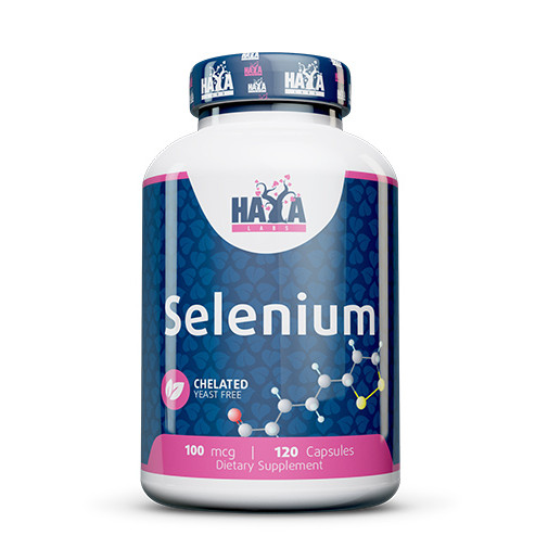 Haya Labs Selenium Chelated 100 mcg 120 caps - зображення 1