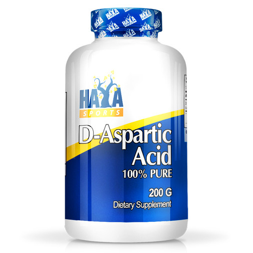 Haya Labs Sports D-Aspartic Acid 200 g /66 servings/ Pure - зображення 1