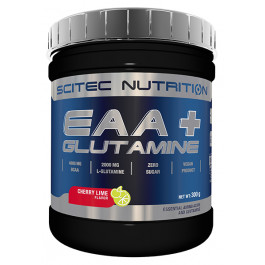 Scitec Nutrition EAA + Glutamine 300 g /33 servings/ Cherry Lime