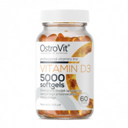 OstroVit Vitamin D3 5000 60 caps