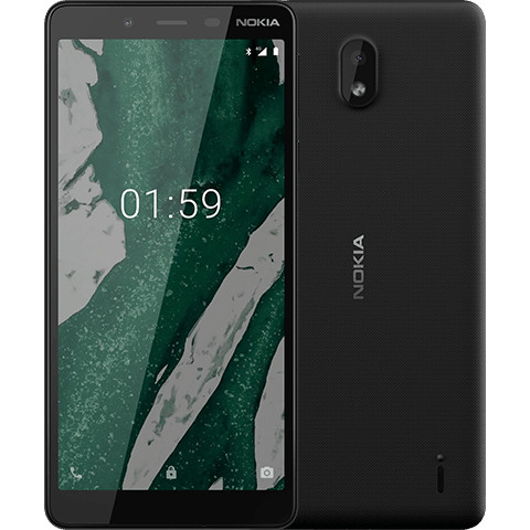 Nokia 1 Plus DS TA-1130 Black (16ANTB01A15) - зображення 1