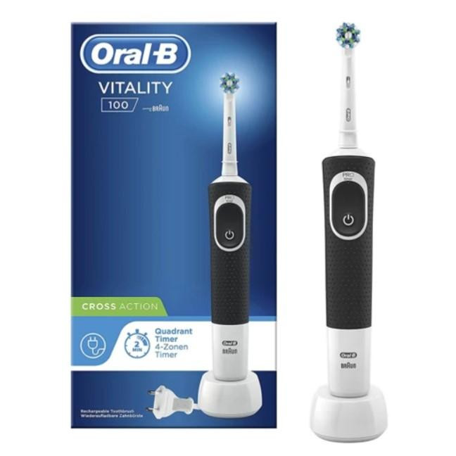 Oral-B Vitality 100 Cross Action Black - зображення 1