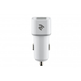 2E Dual USB Car Charger 2.4A White (2E-ACR01-W)