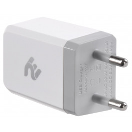 2E USB Wall Charger USB: DC5V/2.1A, white (2E-WC1USB2.1A-W)