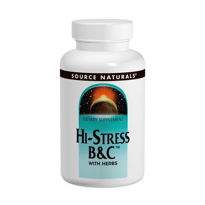 Source Naturals Hi-Stress B&C 120 tabs - зображення 1