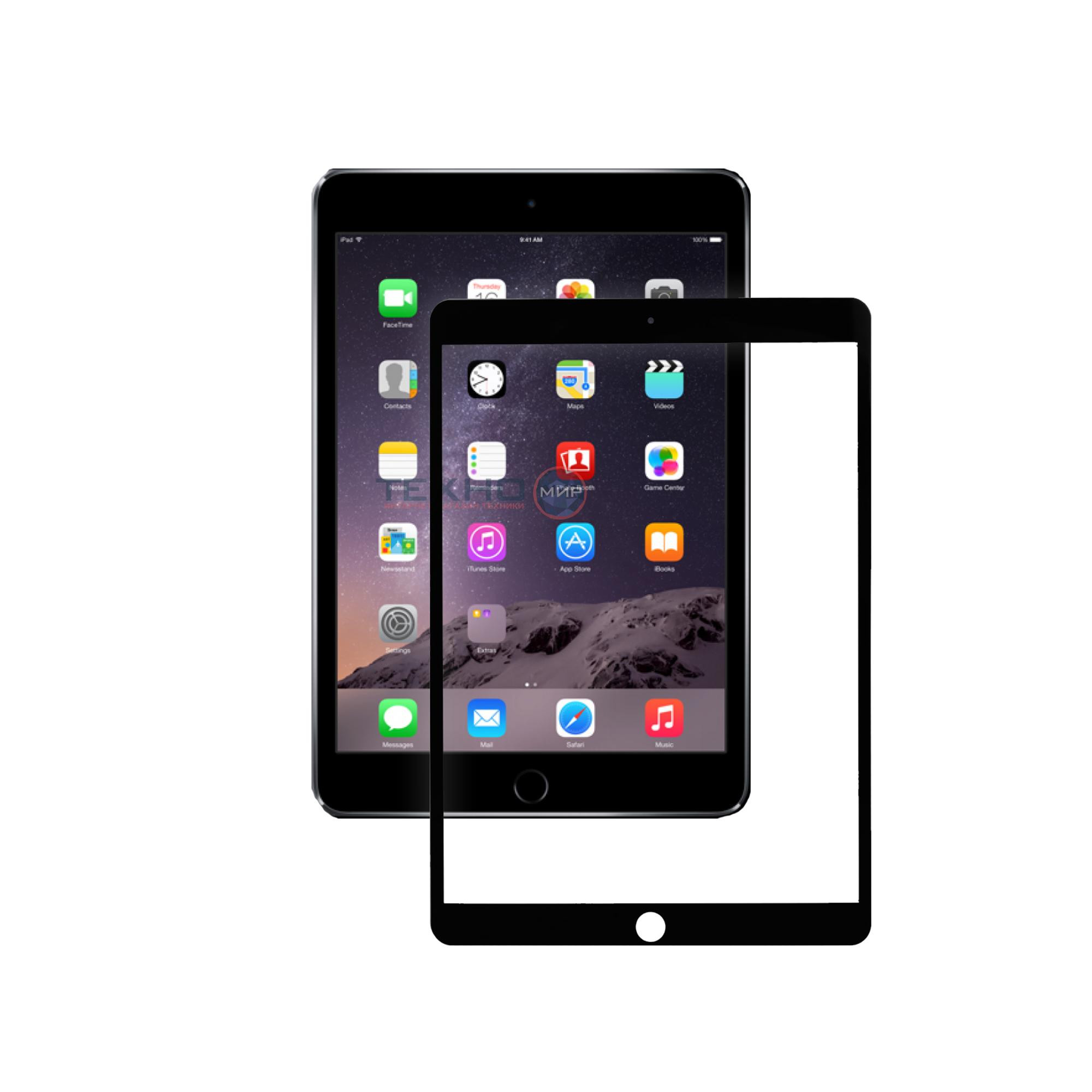 BeCover Защитное стекло для Apple iPad Air 3 2019 Black (703735) - зображення 1