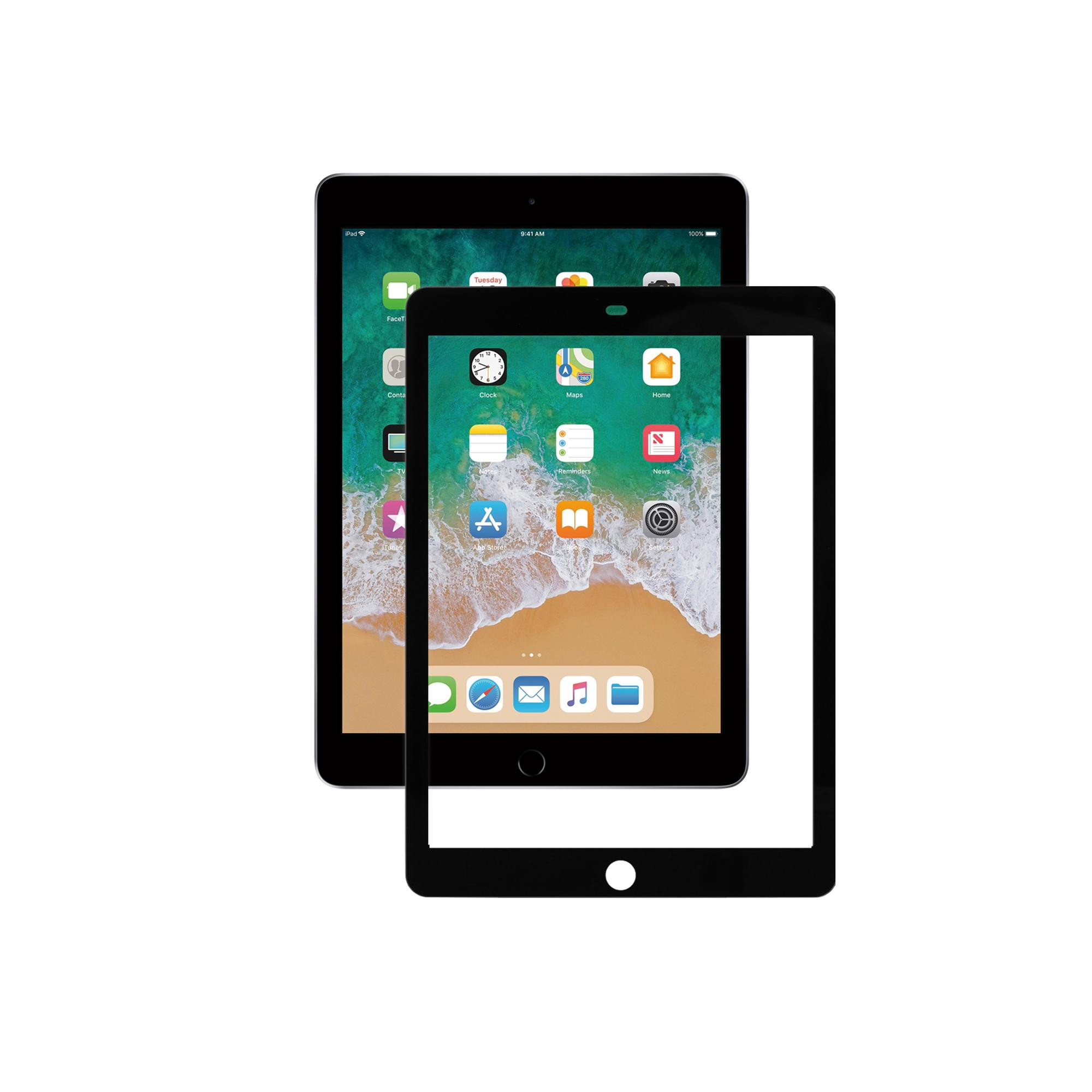 BeCover Защитное стекло для Apple iPad Pro 9,7 2018 Black (703737) - зображення 1