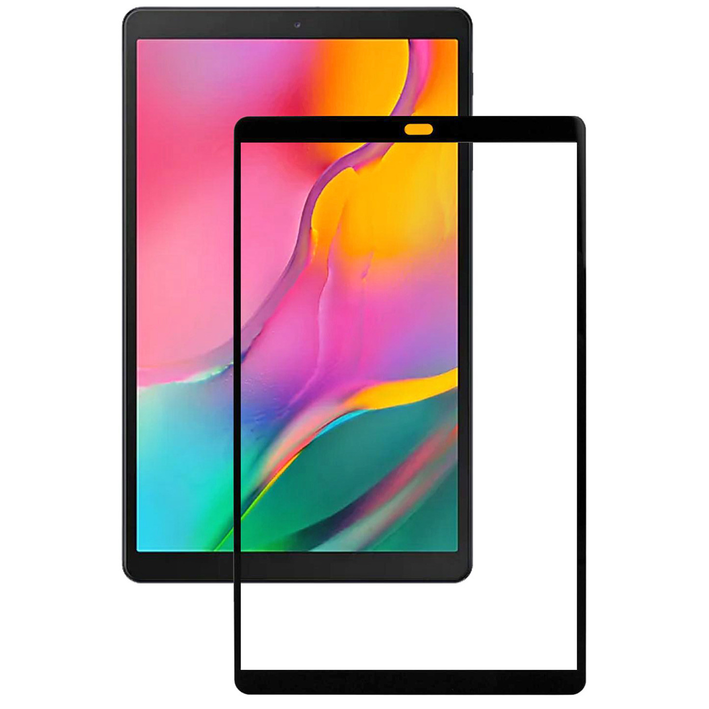 BeCover Защитное стекло для Samsung Galaxy Tab A 10.1 2019 T510/T515 Black (703741) - зображення 1