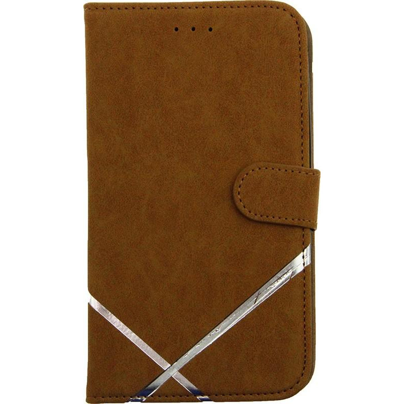 TOTO Book cover silicone slide Universal 6,5" №2 Brown - зображення 1