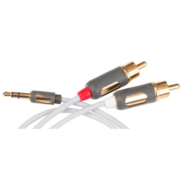 SUPRA Cables MP-CABLE MINI PLUG-2RCA 0.5m - зображення 1