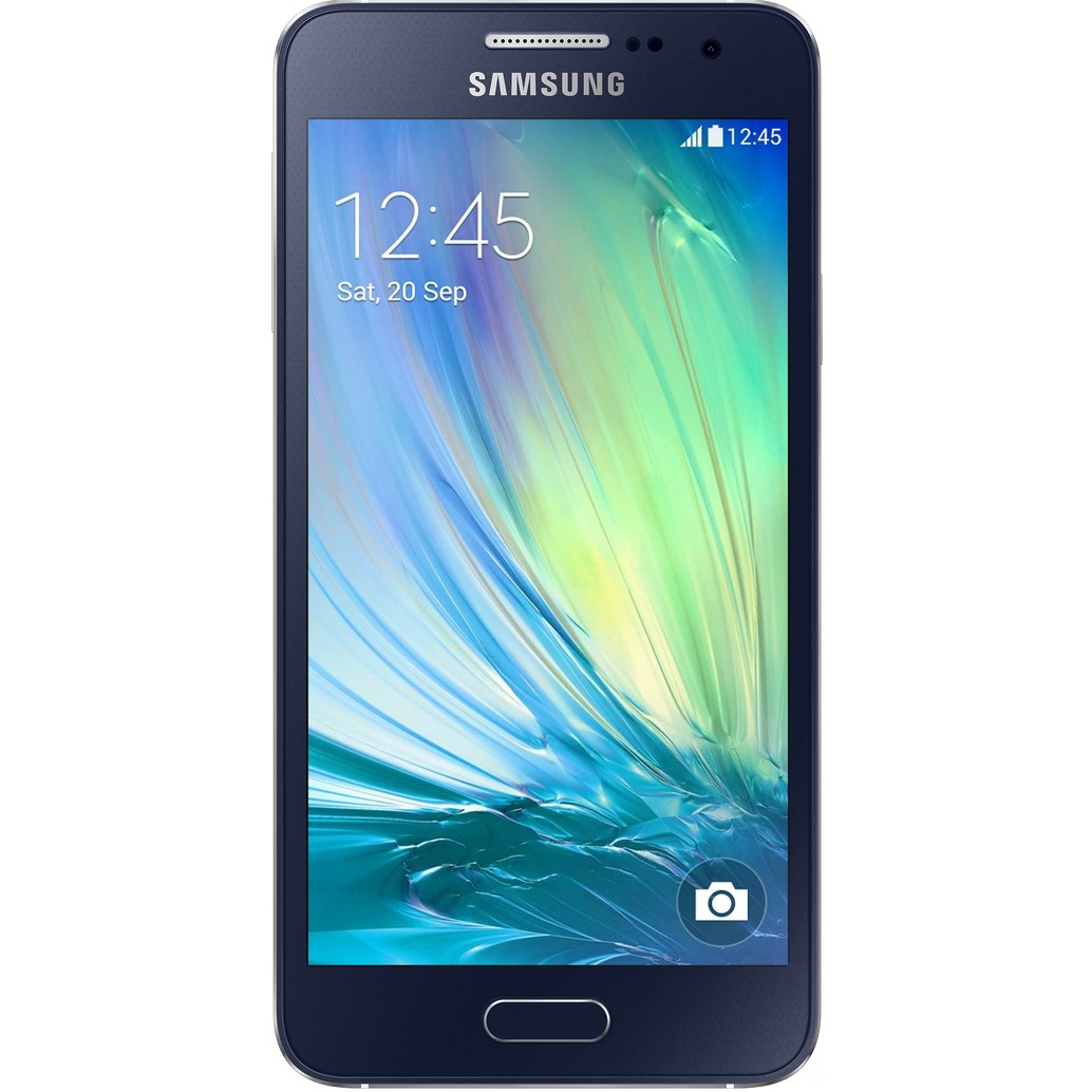 Samsung A300H Galaxy A3 (Midnight Black) - зображення 1