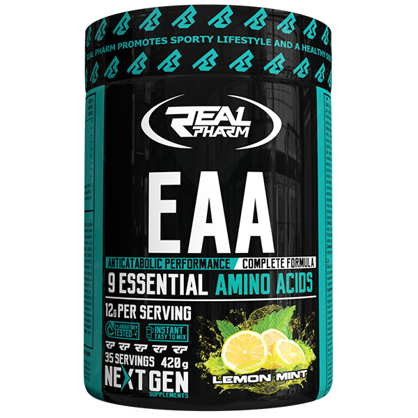 Real Pharm EAA 420 g /35 servings/ Mango Maracuja - зображення 1