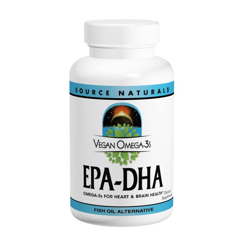 Source Naturals Vegan Omega-3s EPA-DHA 30 caps - зображення 1