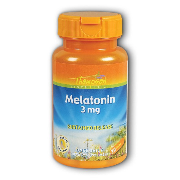 Thompson Melatonin 3 mg 30 tabs - зображення 1