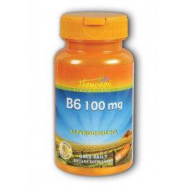 Thompson Vitamin B-6 100 mg 60 tabs