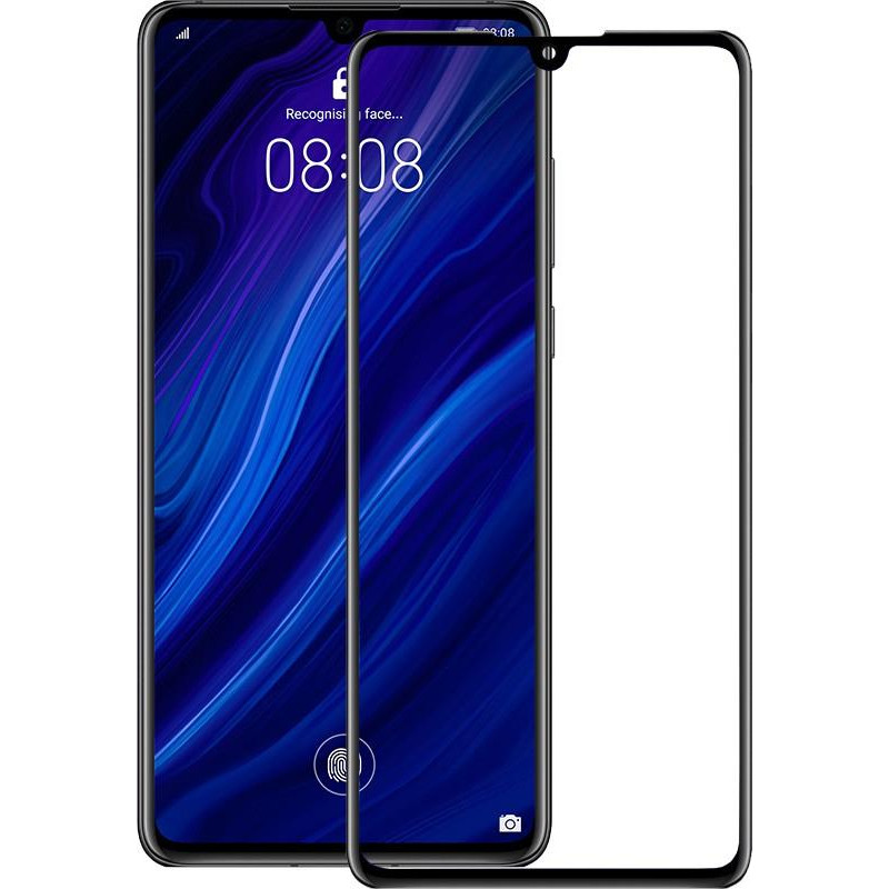 TOTO 5D Full Cover Tempered Glass Huawei P30 Black - зображення 1