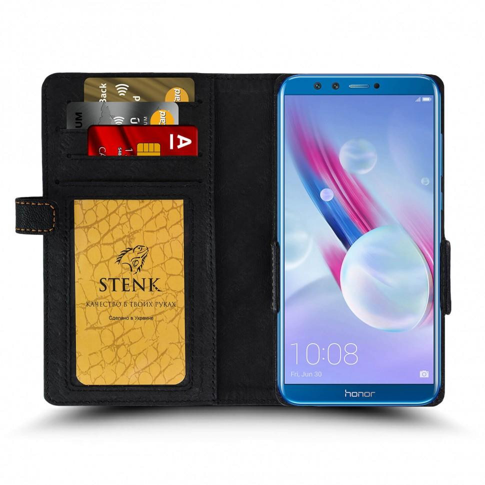 STENK Чехол книжка Wallet для Huawei Honor 9 Lite Черный 61164 купить от  грн. Сравнить цены на чехол для смартфона Чехол книжка Wallet для Huawei Honor  9 Lite Черный 61164 от производителя