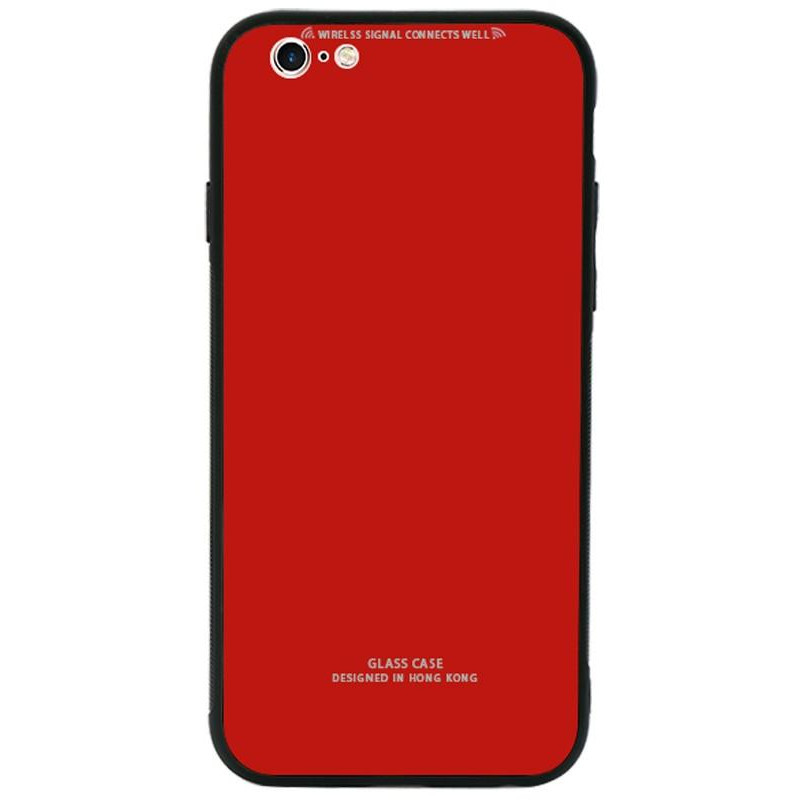 TOTO Pure Glass Case Apple iPhone 6/6S Red - зображення 1