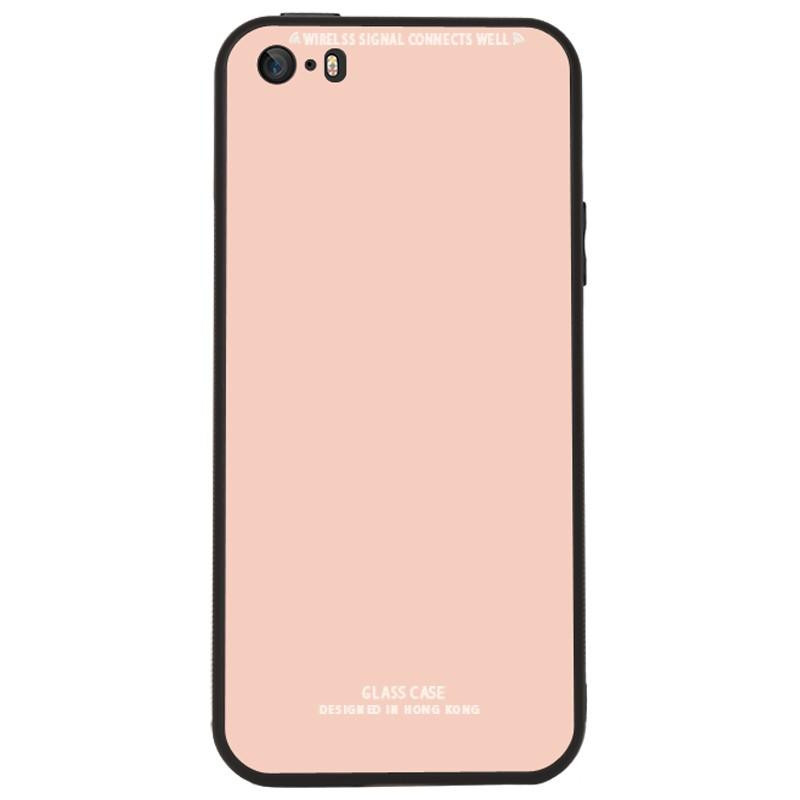 TOTO Pure Glass Case Apple iPhone SE/5S/5 Pink - зображення 1