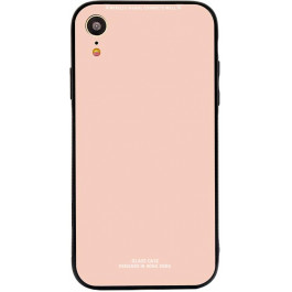 TOTO Pure Glass Case Apple iPhone XR Pink