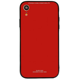   TOTO Pure Glass Case Apple iPhone XR Red