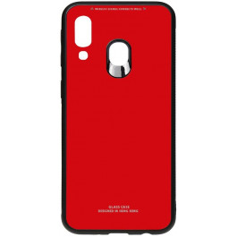   TOTO Pure Glass Case Samsung Galaxy A40 Red