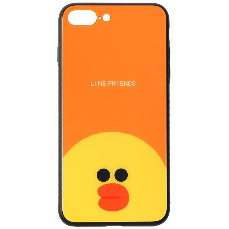 TOTO Cartoon Print Glass Case Apple iPhone 7 Plus/8 Plus Line friends Sally - зображення 1