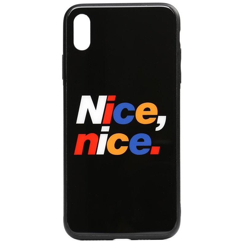 TOTO Cartoon Print Glass Case Apple iPhone X/Xs Nice, nice. - зображення 1