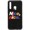 TOTO Cartoon Print Glass Case Huawei P Smart+ 2019 Nice, nice. - зображення 1