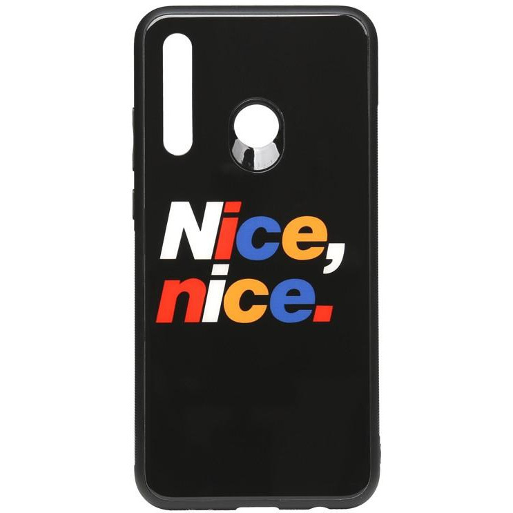 TOTO Cartoon Print Glass Case Huawei P Smart+ 2019 Nice, nice. - зображення 1