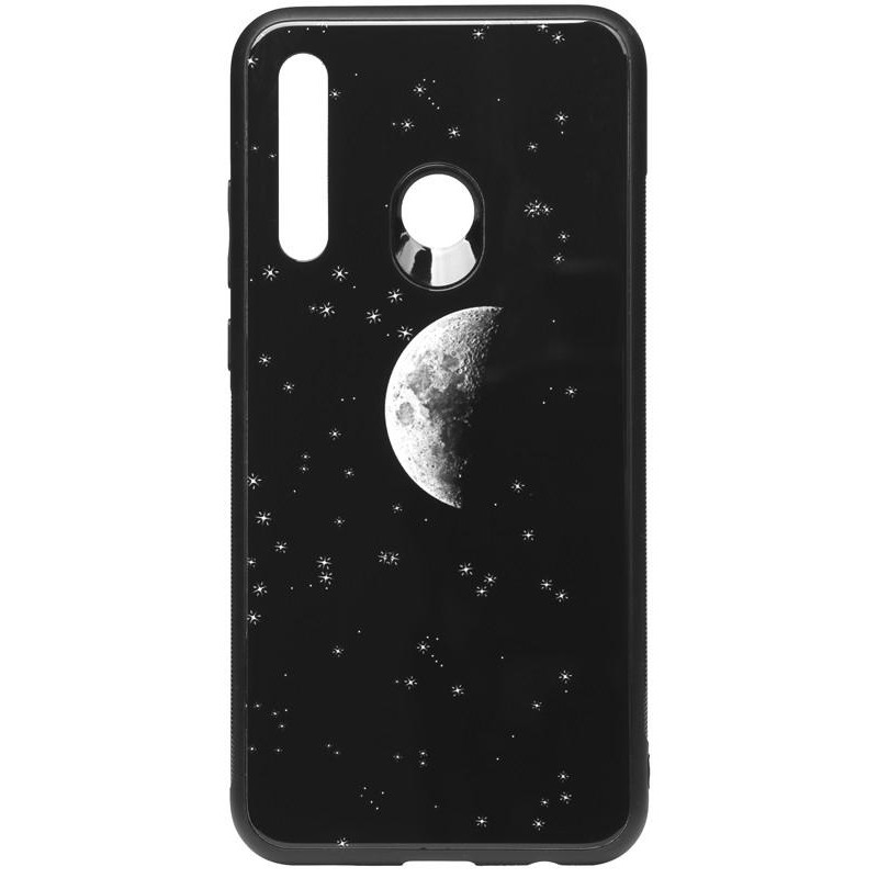 TOTO Cartoon Print Glass Case Huawei P Smart+ 2019 Starry Sky - зображення 1