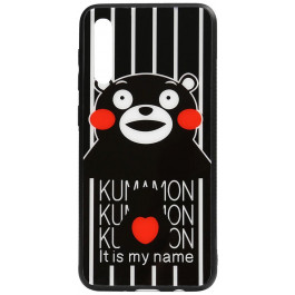   TOTO Cartoon Print Glass Case Samsung Galaxy A50 Kumamon